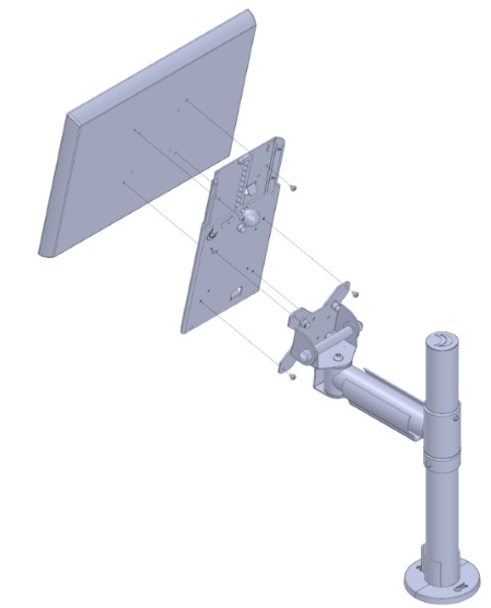 Height-adjustable-VESA