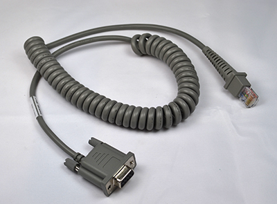 CAB408 RS232 COIL PWR 9PIN FEM