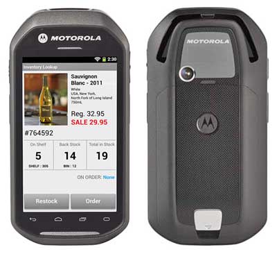 MC40 front and rear views