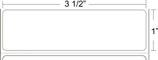 3.5 x 1 perf